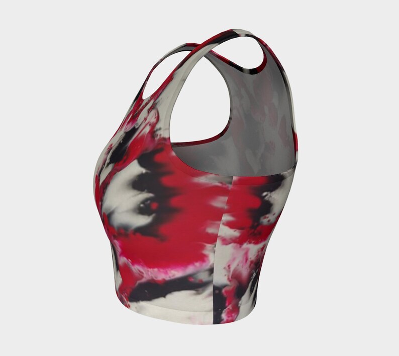 Floral Burst Athletic Top
