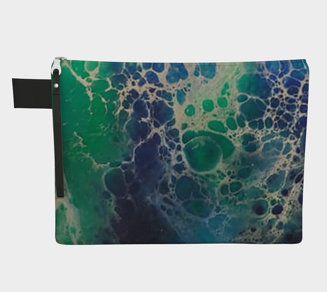 Ocean Spray Zipper Carryall Etsy