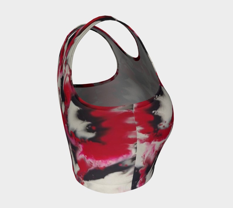 Floral Burst Athletic Top