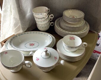 MCM Dnnerware, Plates, Bowls, Harmony House Symphony, Ballerna Chna
