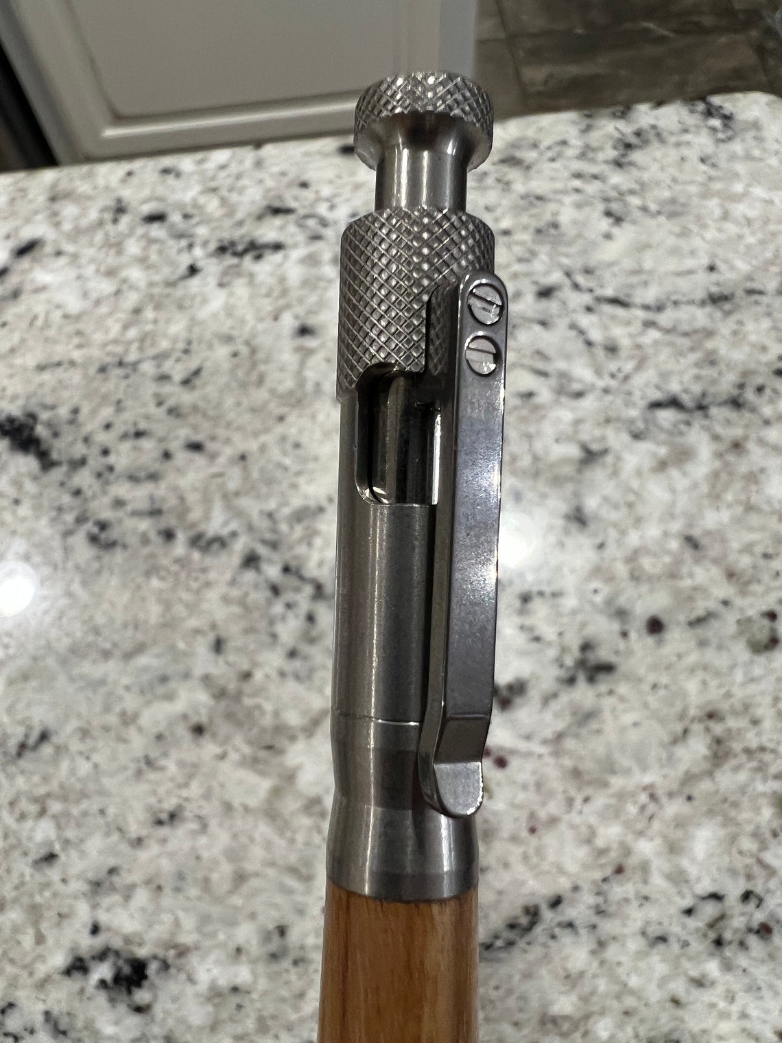 Hand Made Clip Bolt Action Pen, Writing Instrument, Great Gift - Etsy