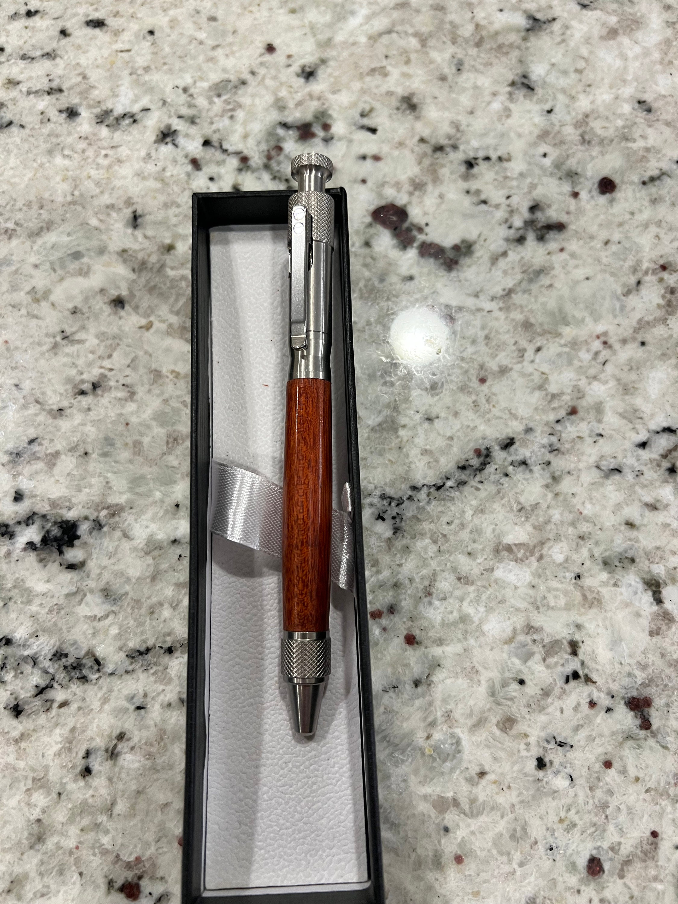 Hand Made Clip Bolt Action Pen, Writing Instrument, Great Gift - Etsy