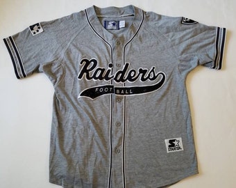 la raiders baseball jersey