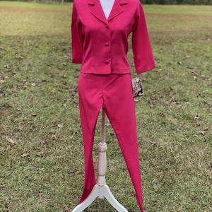 Vintage Selena Quintanilla Boutique Hot Pink Pant Suit Set New With Tags Size Medium