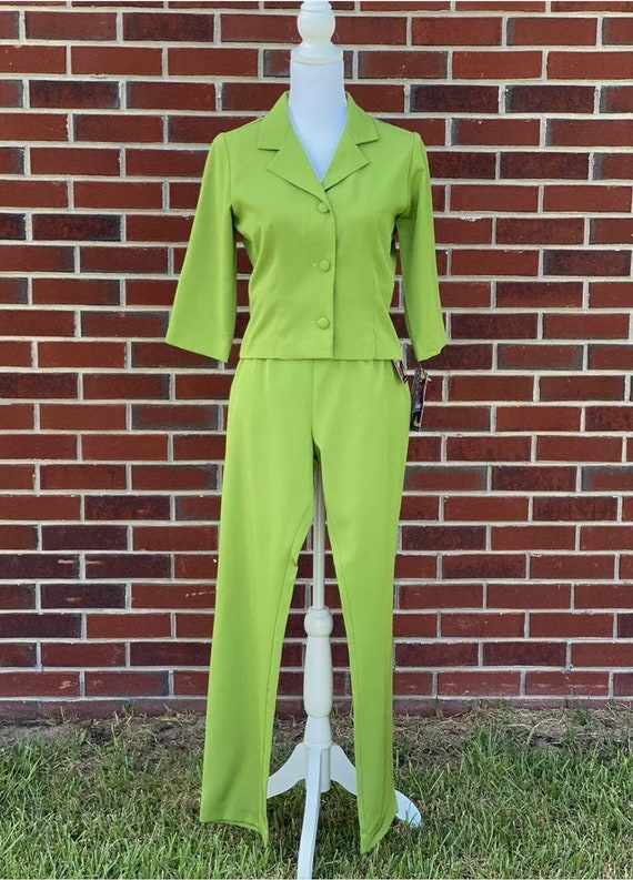 Vintage Selena Quintanilla Boutique 2 Piece Lime Green Pant Set New With  Tags -  Canada