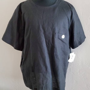 NWT Preston & York II Plus Size (1X) Black Shirt Top MSRP: 68
