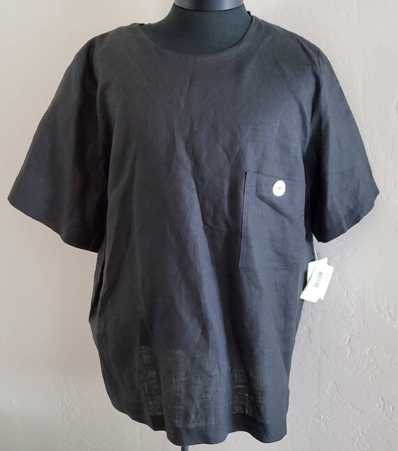 NWT Preston & York II Plus Size (1X) Black Shirt T