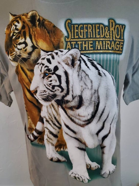 Siegfried & Roy The Mirage Las Vegas T-Shirt Casi… - image 2