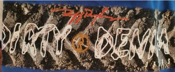 DMX Vintage Ruff Ryders Dirty Denim Blue T Shirt XL New Official
