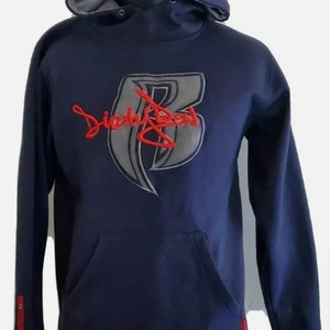 Vintage Ruff Ryders DMX Dirty Denim Hoodie Size Medium