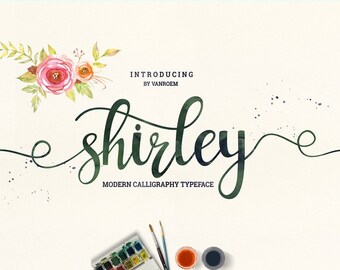 Font download, Digital font, Calligraphy font, Script Font, Handwritten font, Wedding font, Brush font, Modern font, Instant download