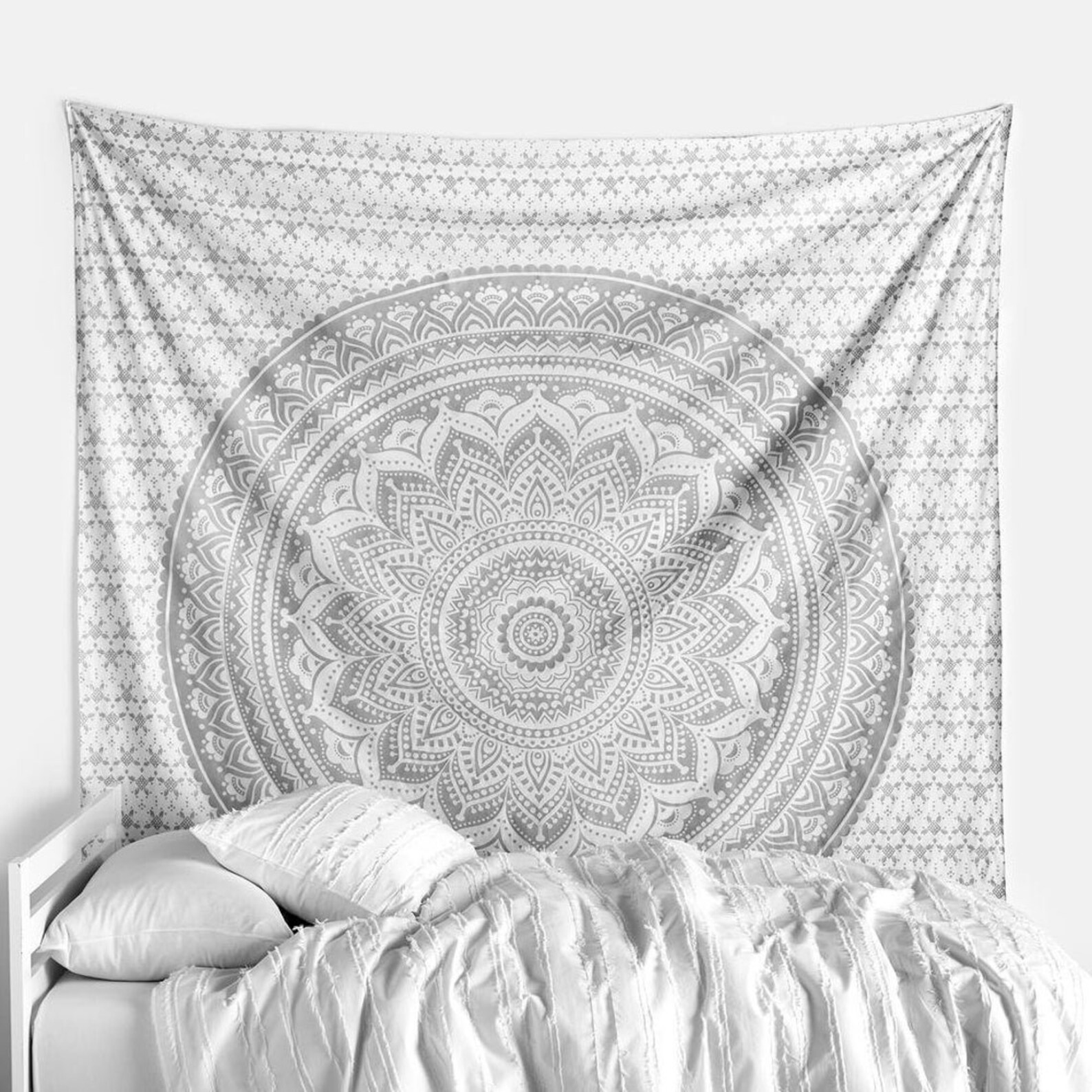 Mandala Art Hand Made Tapestry Wall Decor Table Sheet Screen Etsy