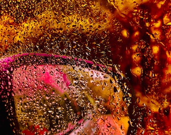 Des gouttes de pluie sur ma fenêtre