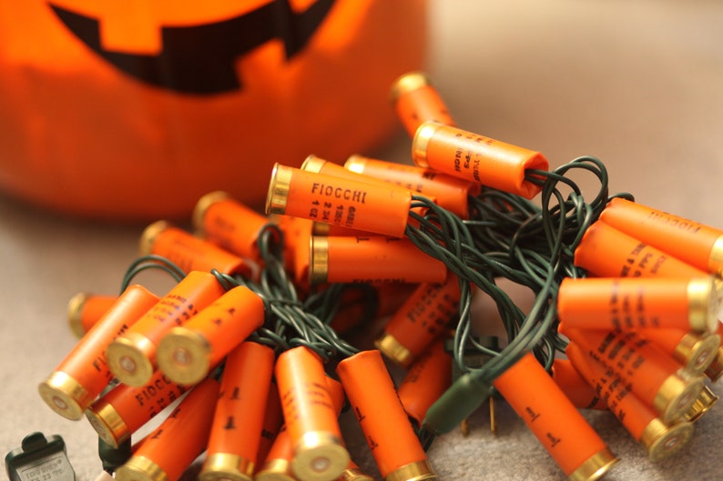 Orange Shotgun Christmas Lights Etsy