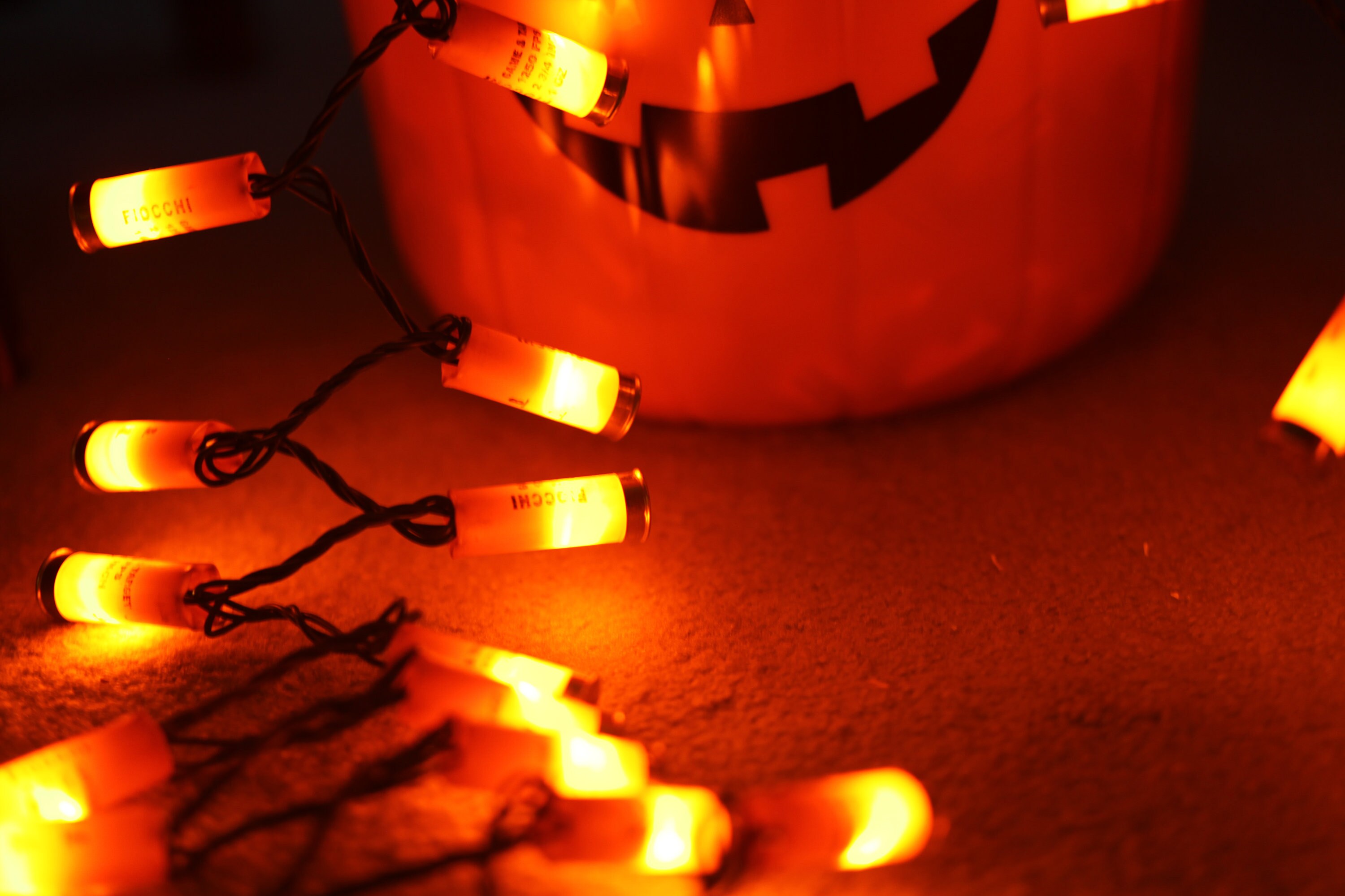 Orange Shotgun Christmas Lights Etsy