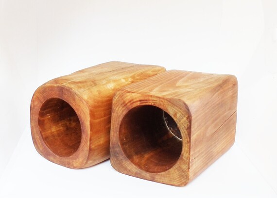 Two Wooden Pen Holders Rustic And Pencil Holder Holders Rustic Pen And Pencil Holder