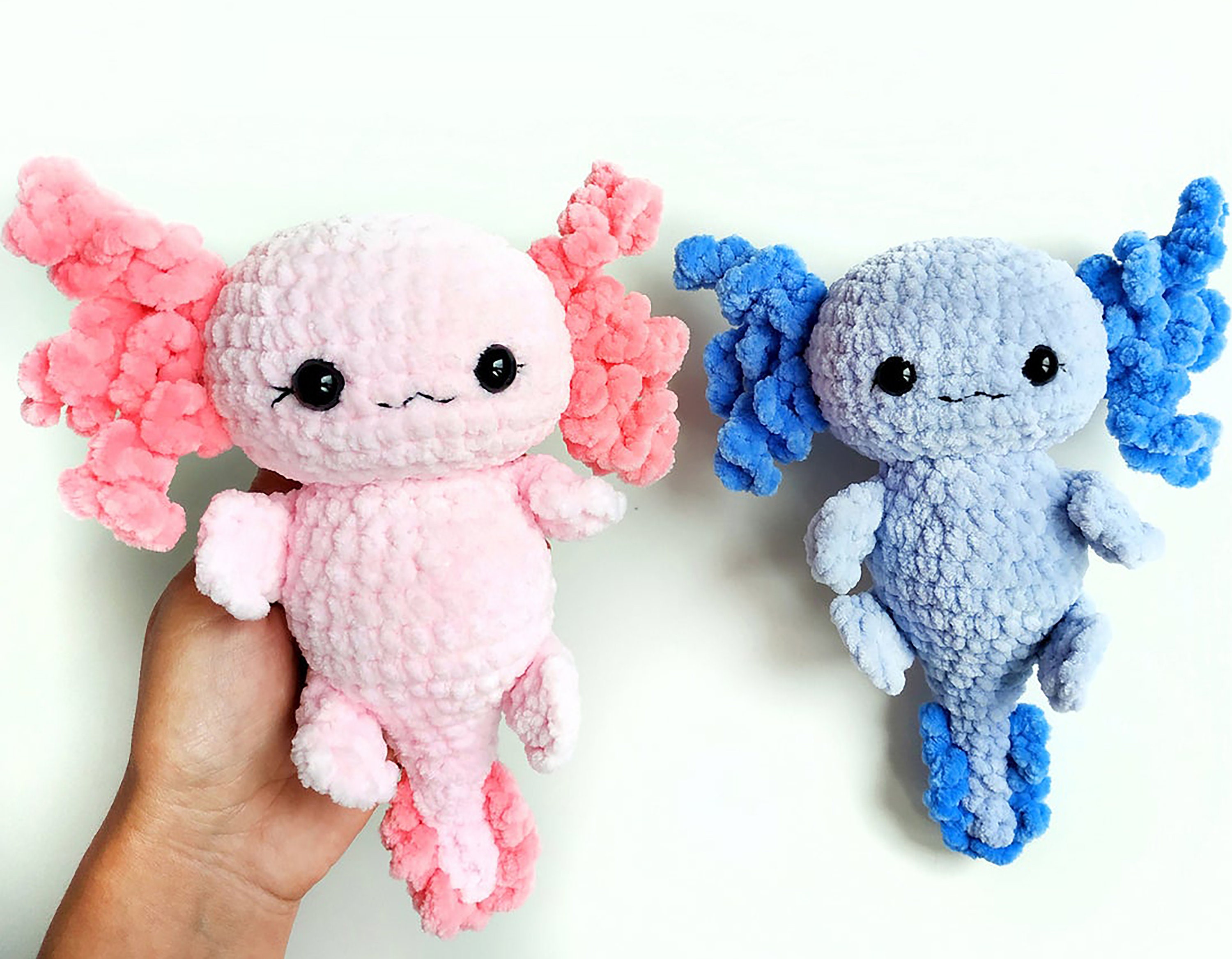 Axolotl Plush Kawaii Stuffed Baby Toy Etsy