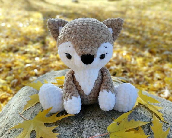 wolf plushie