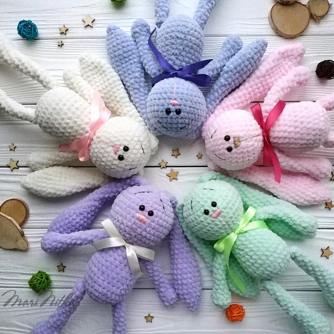 Crochet plush toys