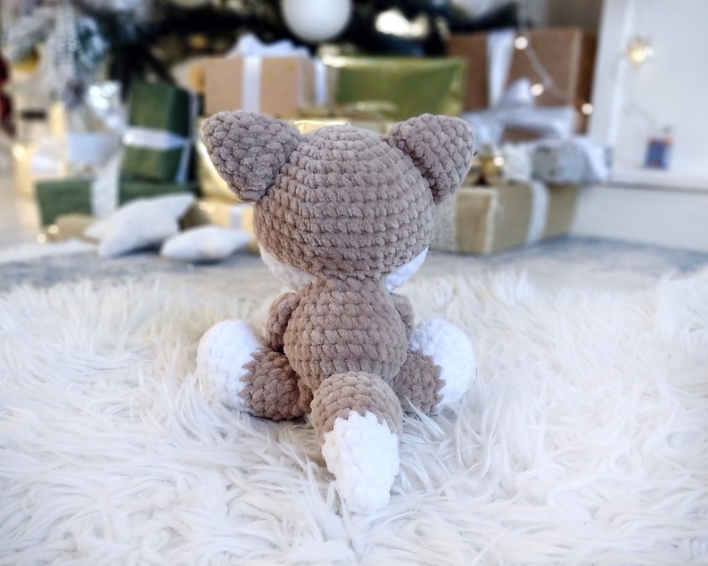 Wolf Plush Stuffed Woodland Animals Etsy