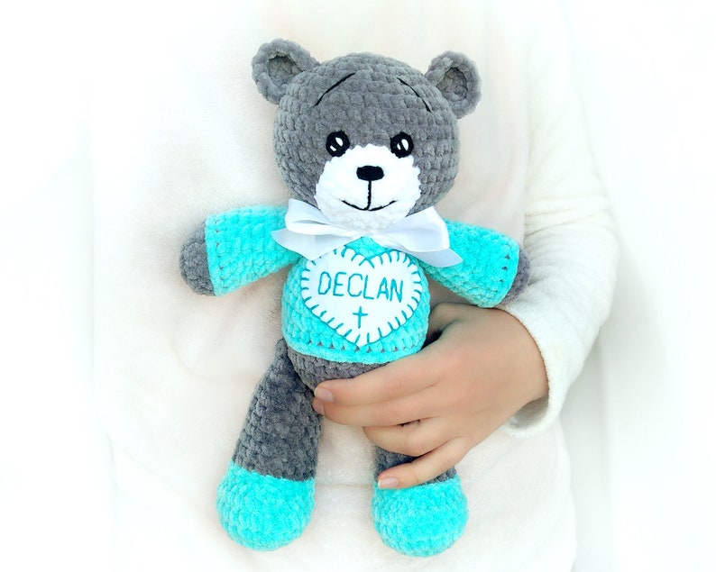 baptism teddy bear