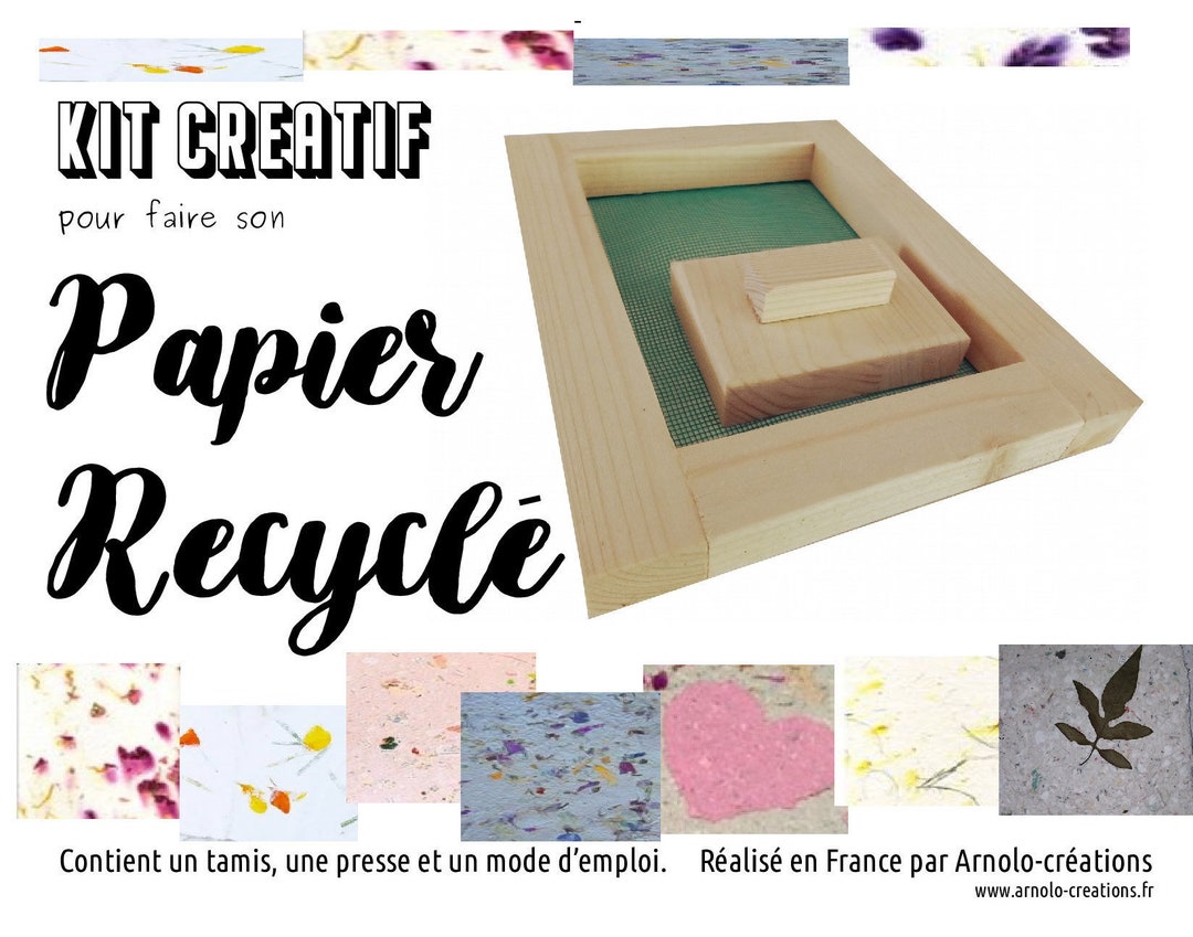 Creative Kit to Make Recycled Paper 