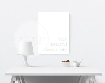 Scandinavian Nursery Room Wall Canvas Mockup Free Psd Mockup Template