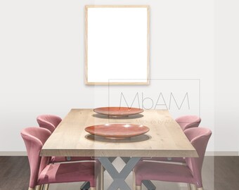 Download Dining Table Mockup Etsy