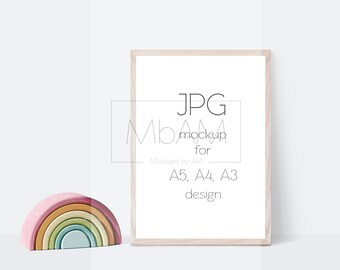 Kids Frame Mockup Etsy