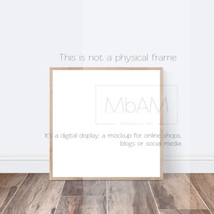 Download Landscape 24x36 Frame Mockup 2x3 Ratio Frame On Floor Mockup Etsy