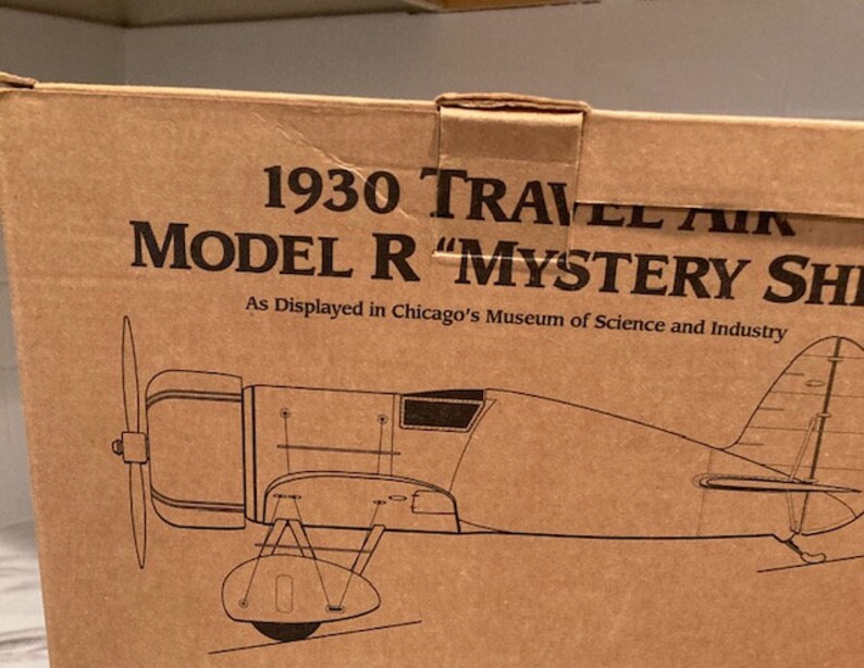 1930 Travel Air Model R mystery Ship 5th in Series Wings of Texaco Coin ...