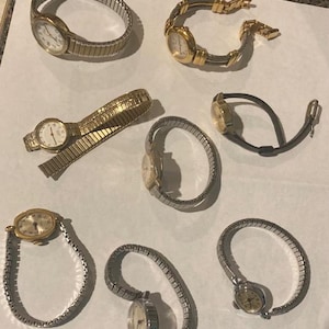 Assorted Women's Watches Timex Michele Citizen Acqua