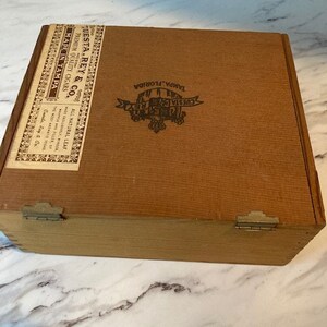 Vintage Cuesta-Rey No. 95 English Market Selection Cigar Box | Etsy