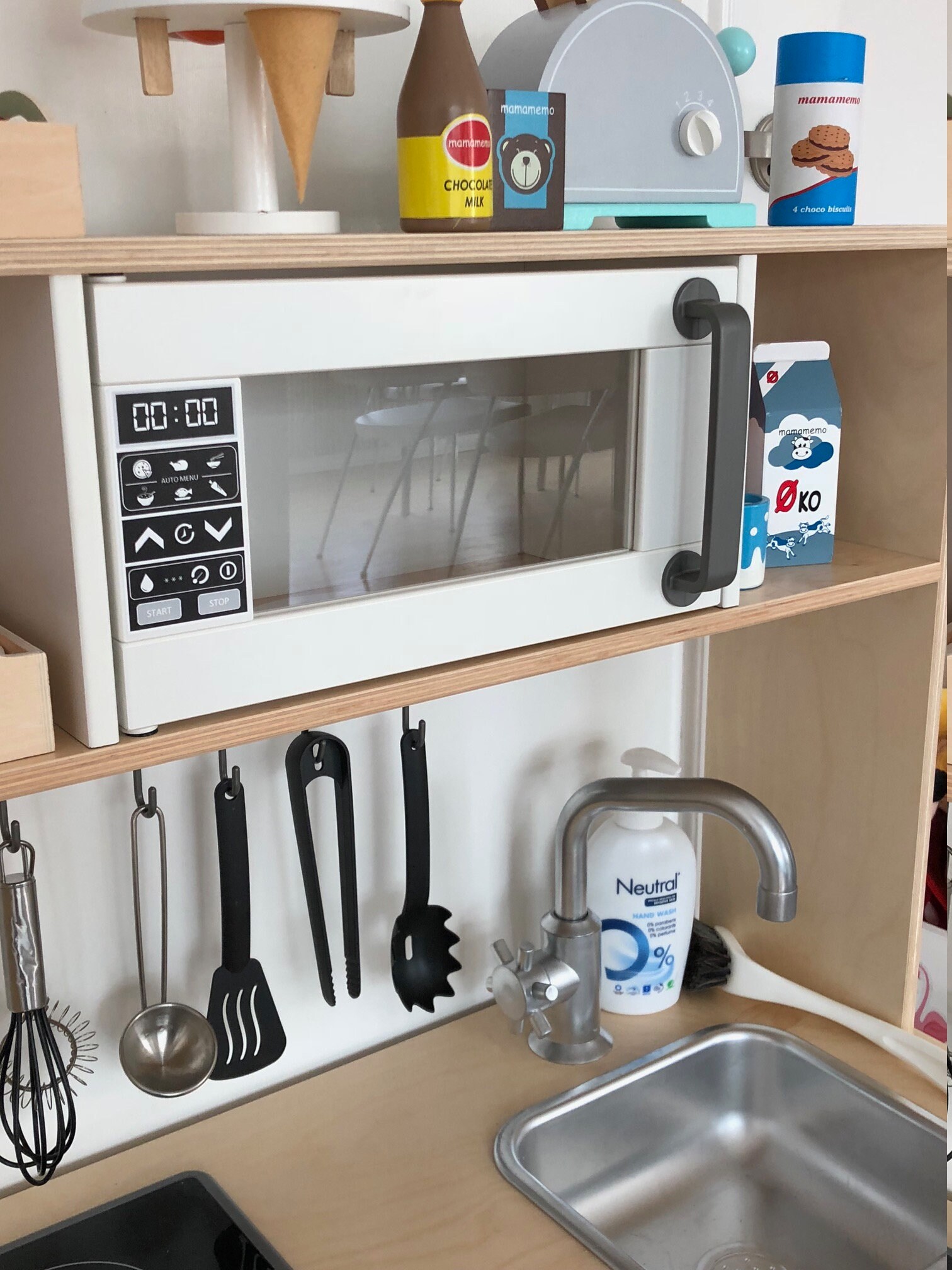 Microwave Sticker / Decal for IKEA DUKTIG Play Kitchen Etsy