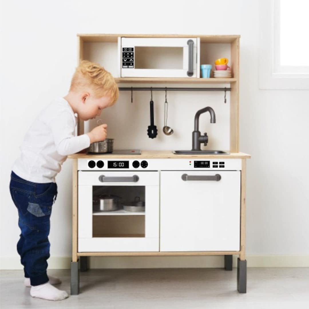 Oven / fornuis sticker voor IKEA DUKTIG speelkeuken - Nederland