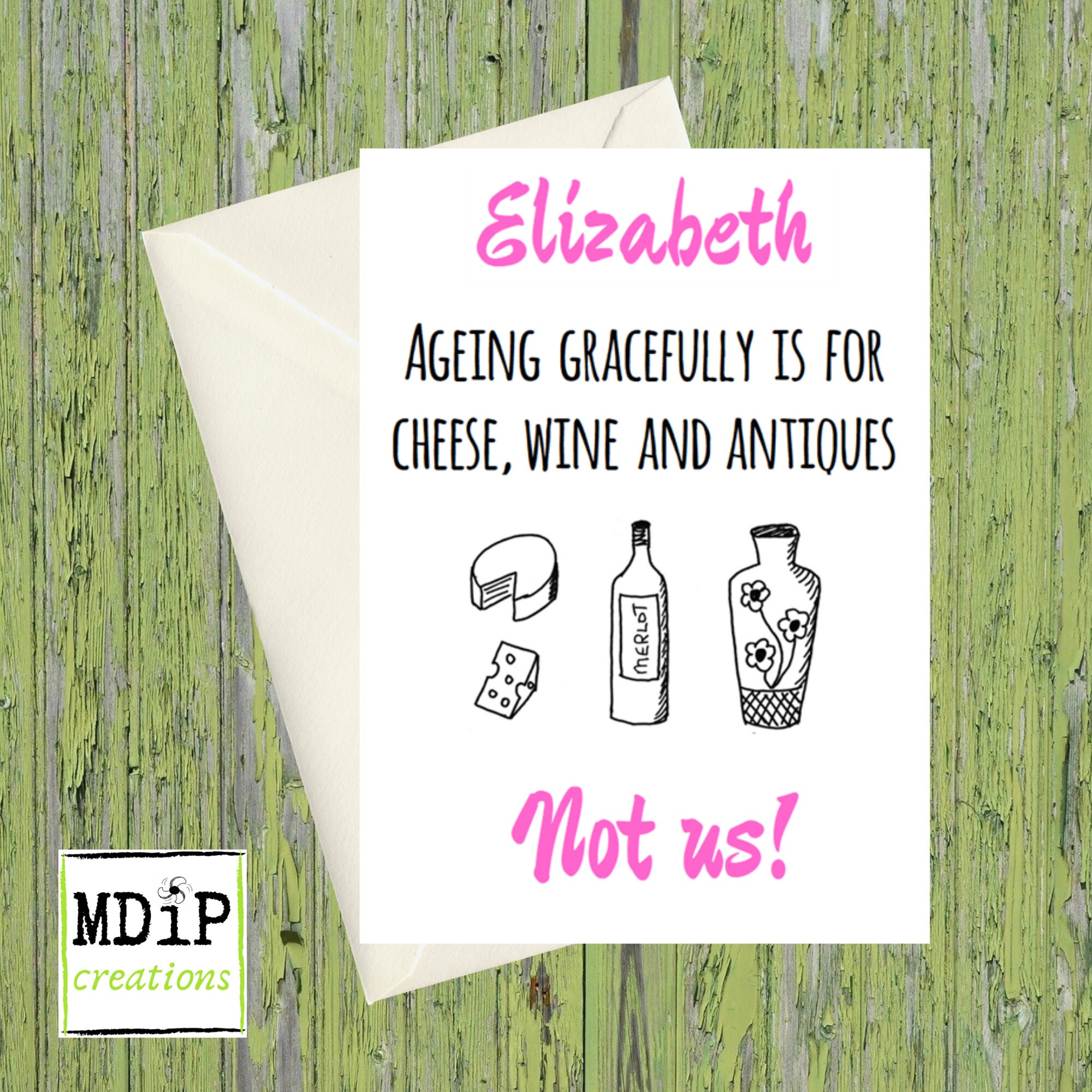 Menopause Card Personalised Funny Menopause Birthday Card Etsy UK