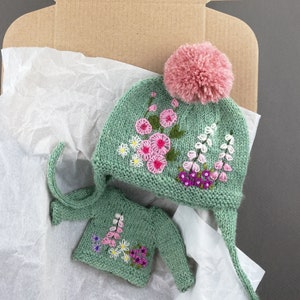 Blythe hat + doll sweater Blythe set Blythe outfit Blythe dolls clothes gift love my mom set for doll