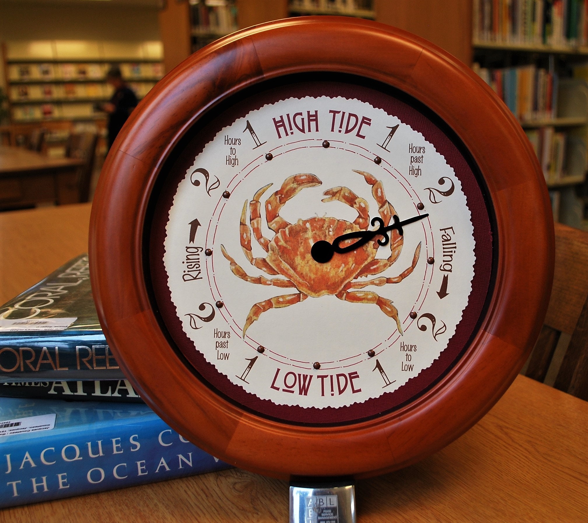 Tide Clock Tells the Tide Time Without the Tide Book Etsy