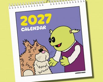 PRE-ORDER Wandkalender Nanalan' 2027 – A3-vierkant