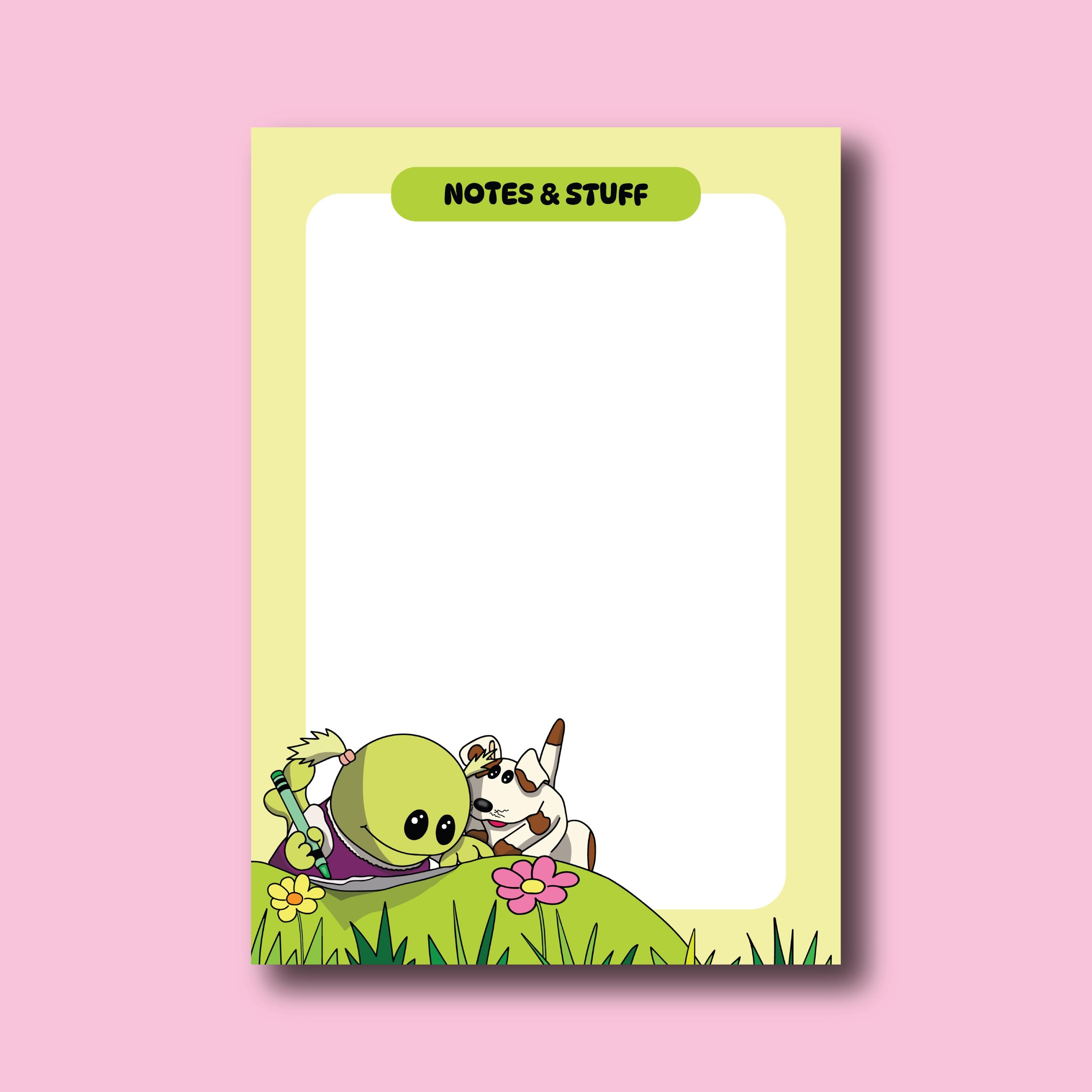 Note Stuff Nanalan' Notepad – Notes & Stuff | Stationery Planner - Etsy