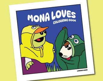 Mona Loves Colouring Book – Nanalan' | Cute | Mindfulness