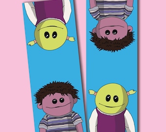 Mona & Maffew Nanalan' Bookmark – Two-Sided, Could They Be Any Cuter?