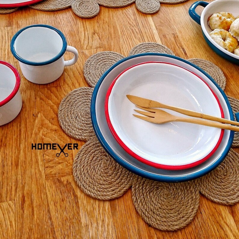 Rustic Placemats Set Christmas Placemats Farmhouse Table Etsy