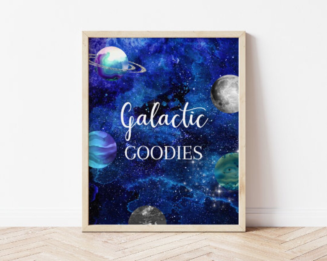 Galaxy Birthday Party Sign Editable Space Party Food Sign Outer Space galaxy-birthday-party-sign-editable-space-party-food-sign-outer-space