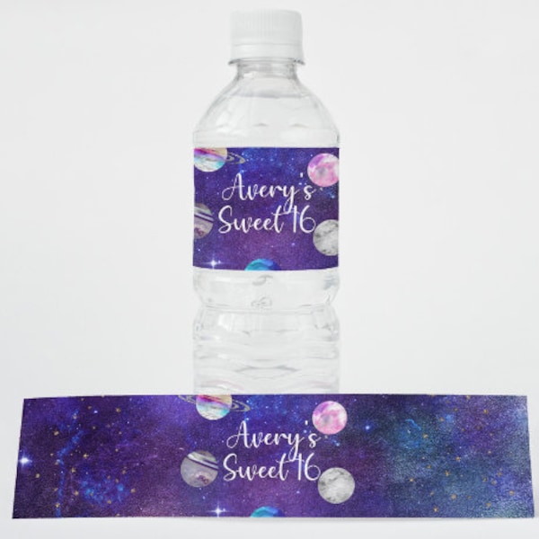 Galaxy Bottle - Etsy