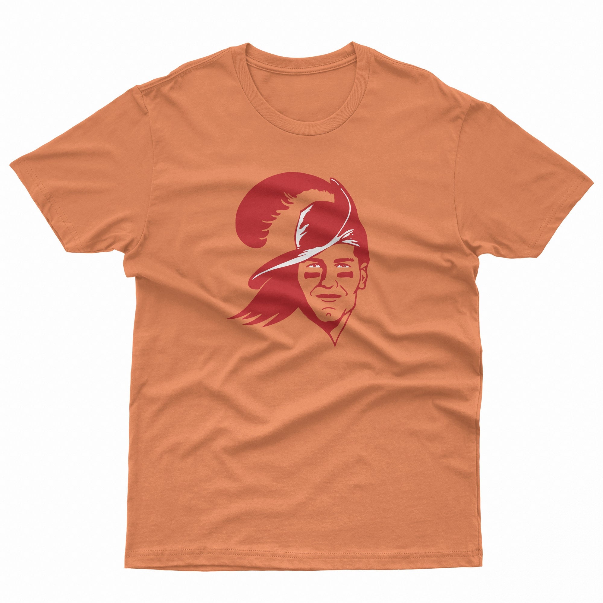 Tom Brady Shirt Tampa Bay Buccaneers Retro Logo Parody Classic 