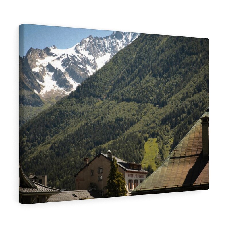 Base of Mont Blanc in Les Houches, France. image 1