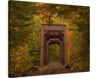 Tressel Bridge witte bergen New Hampshire