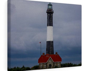 Vuur eiland vuurtoren dag van de arbeid