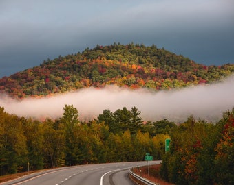 Kancamagus Highway Fall gebladerte